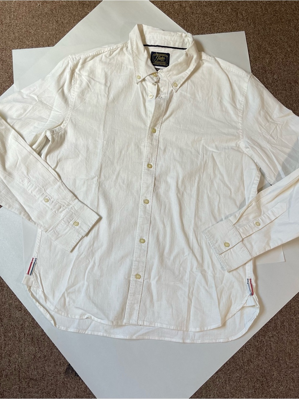 JACHS Heritage Chambray cotton button up